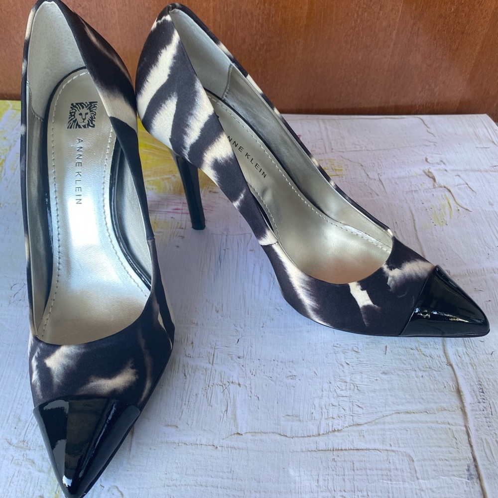 Leopard print Pumps, Patent Heels